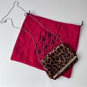 Carolina Herrera Animal Print Crossbody Bag
